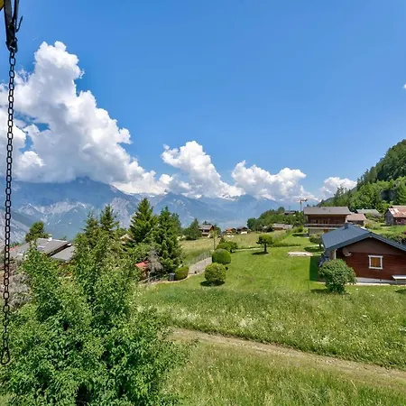 Chalet Coup De Foudre Dağ evi La Tzoumaz