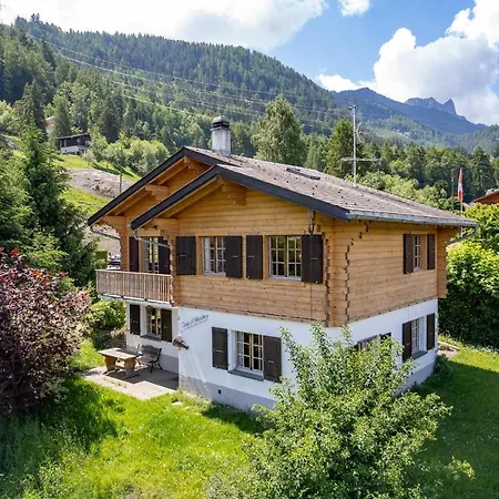 Chalet Coup De Foudre Dağ evi La Tzoumaz